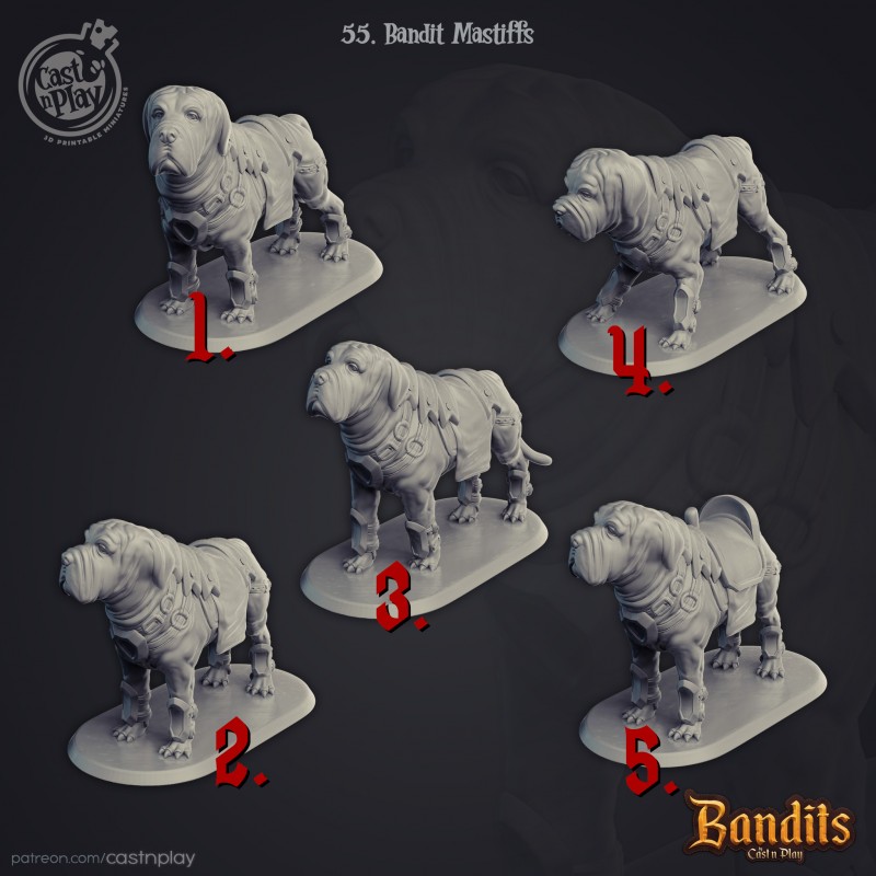 kit 2x Bandit Mastiffs - CastNPlay