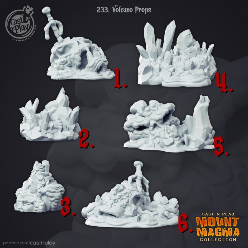 Volcano Props - CastNPlay