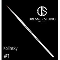 Pincel Dreamer Studio- Kolinsky Tamanho #1 + Brinde