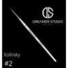 Pincel Dreamer Studio- Kolinsky Tamanho #2 + Brinde
