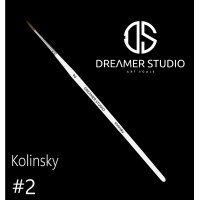 Pincel Dreamer Studio- Kolinsky Tamanho #2 + Brinde