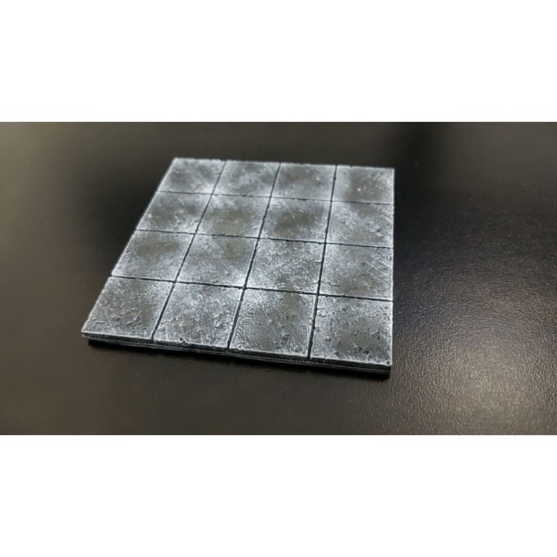 Grid Rpg Modular 4 Pçs - Cenário de Pedras