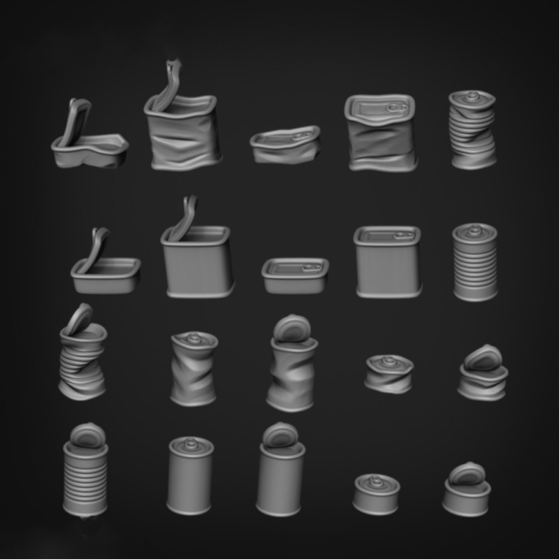 Latas de comida