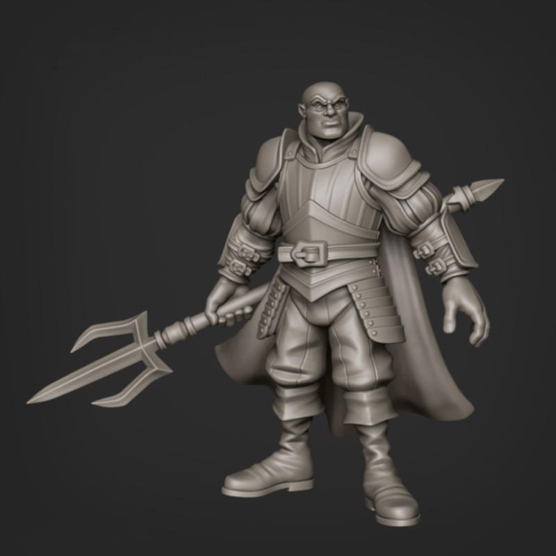 Guarda Tridente Humano 1