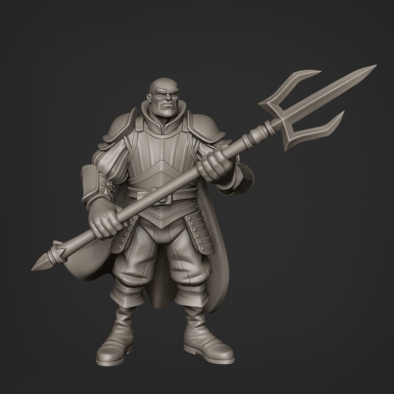 Guarda Tridente Humano 2