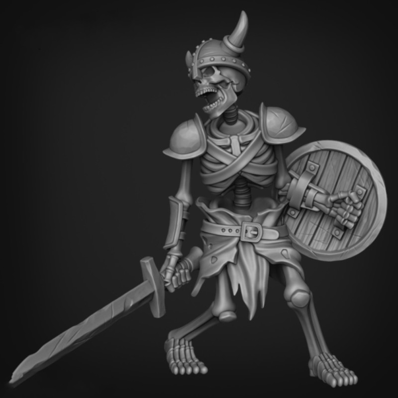 Esqueleto Guerreiro 1